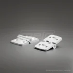 Scharniersatz alufarbig