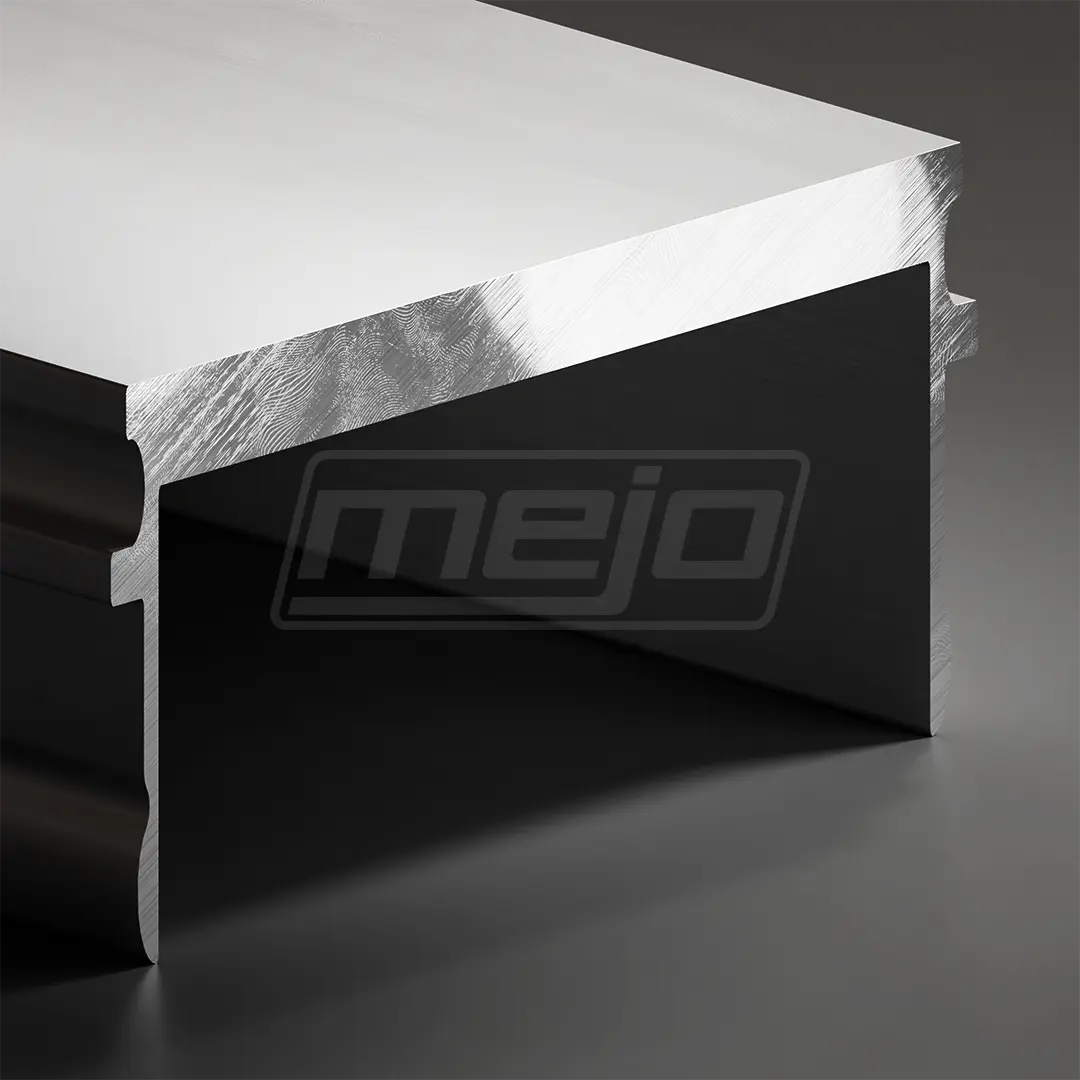 Abdeckprofil Nut 8 59,6x10,7 leicht