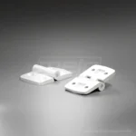 Scharniersatz alufarbig