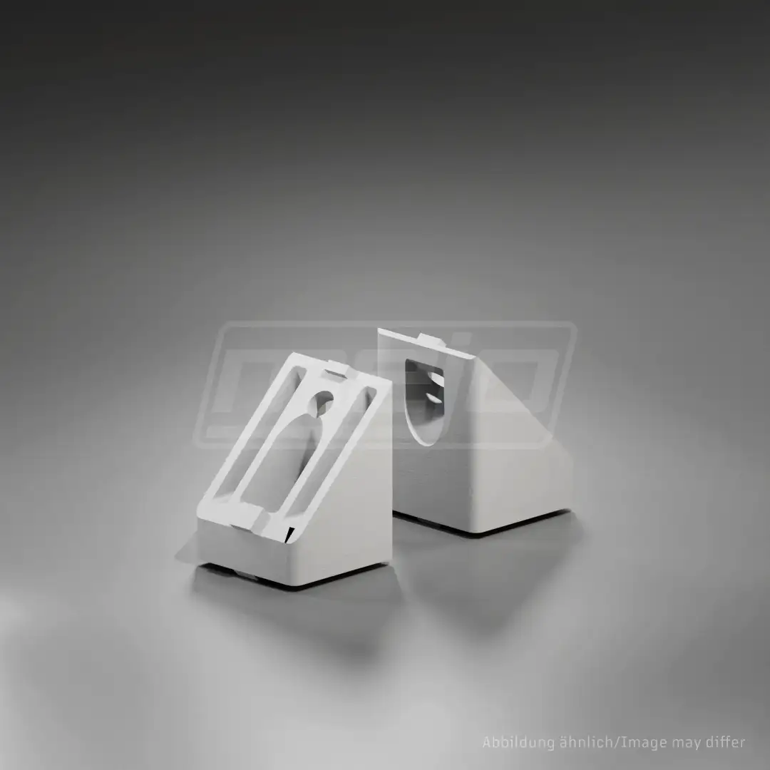Winkelverbinder Nut 8 45°